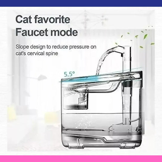 Bebedero Fuente De Agua Silencioso