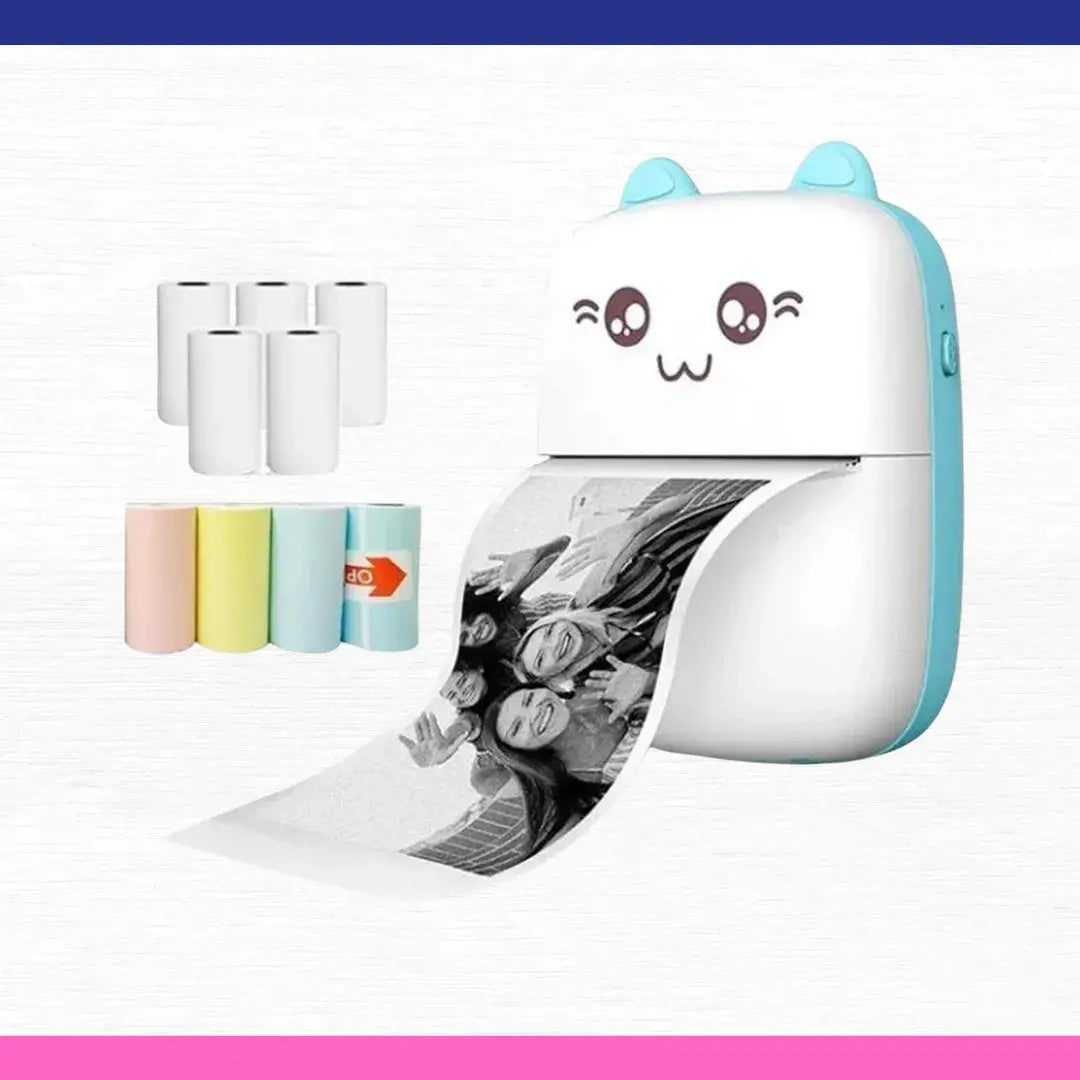 Mini impresora digital gatito C9