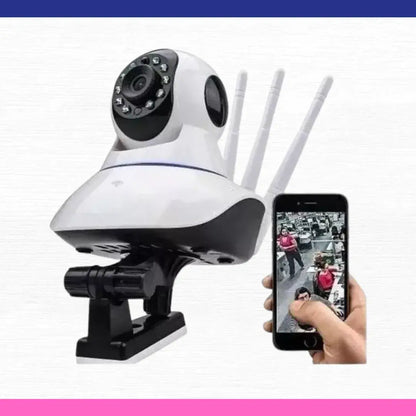 CAMARA IP ROBOTICA 3 ANTENAS