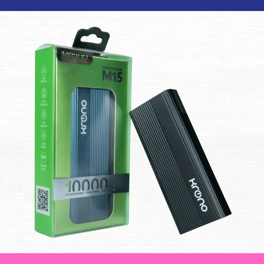 Power Bank M15 Batería 10000 mAh